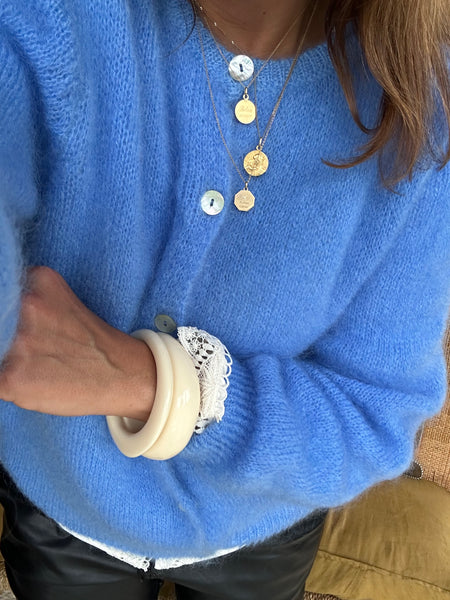 Gilet Joseph bleu lavande