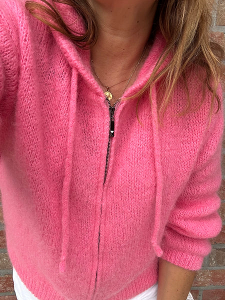 Gilet Maurice rose bonbon