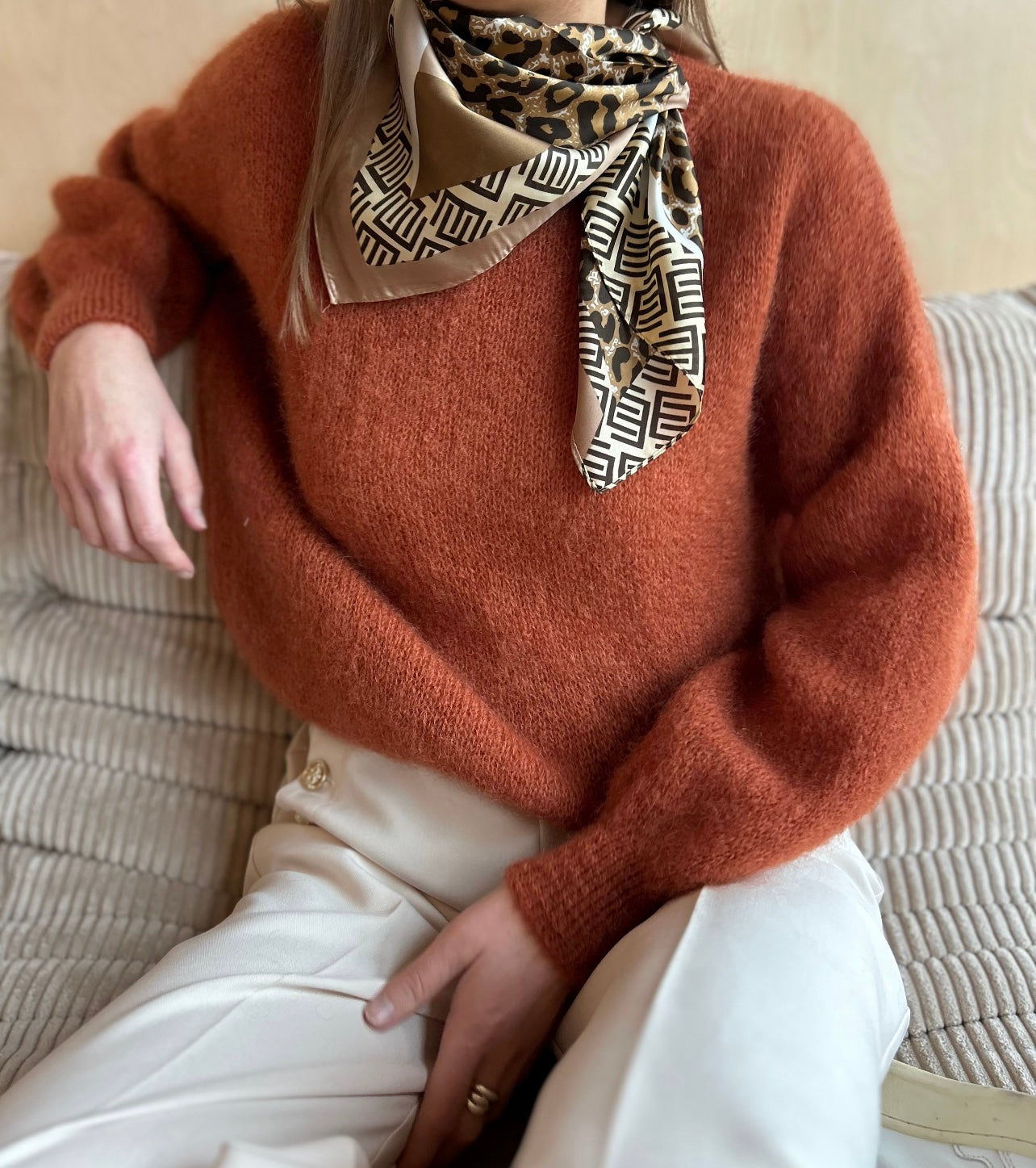 Pull Charli Cognac