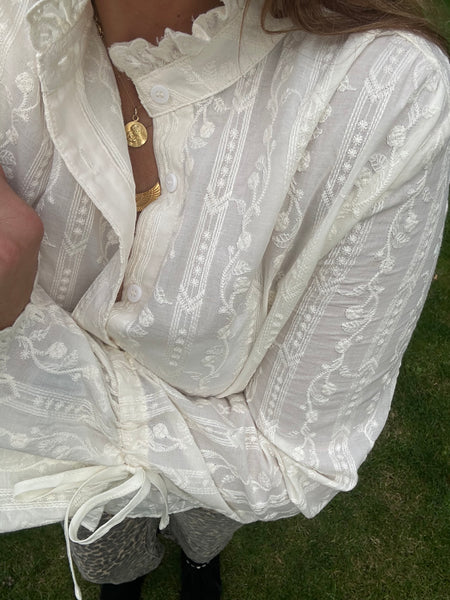 Chemise Flora beige