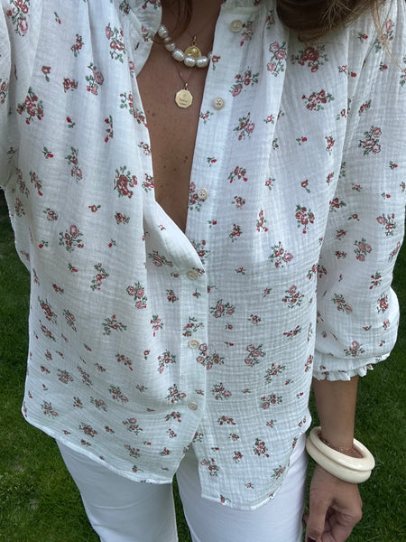 Blouse Charlotte blanche
