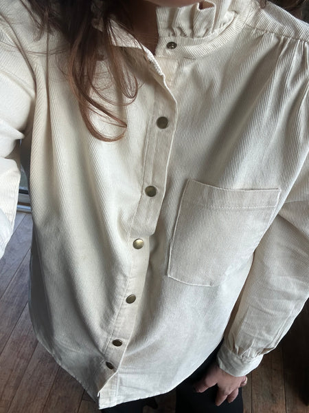 Chemise Jeanne beige