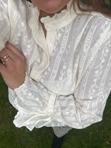 Chemise Flora beige