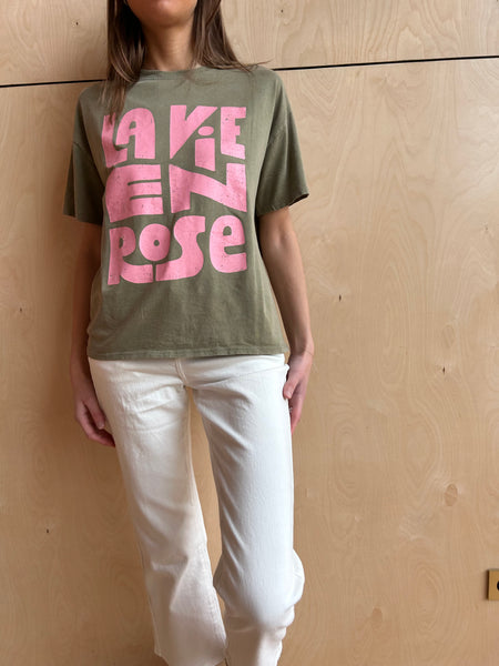 Tee- shirt la Vie en rose