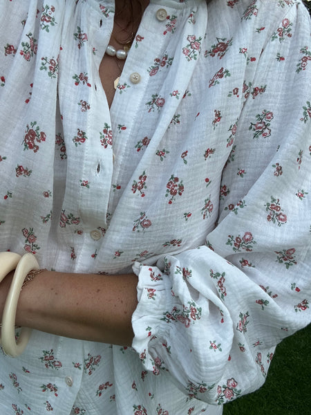Blouse Charlotte blanche