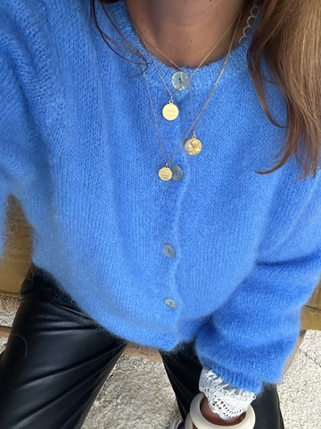 Gilet Joseph bleu lavande