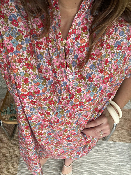 Robe Paya fleurs