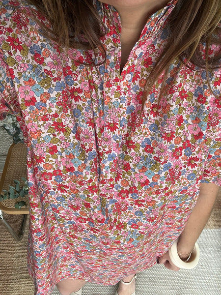 Robe Paya fleurs