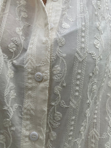 Chemise Flora beige