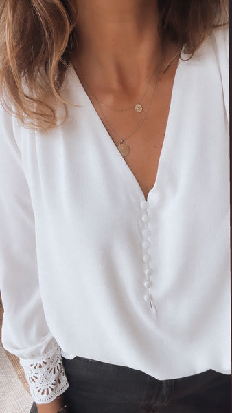 Blouse Holly blanche