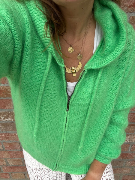 Gilet Maurice vert flash