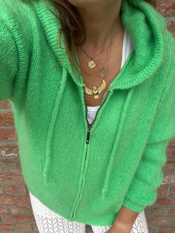 Gilet Maurice vert flash