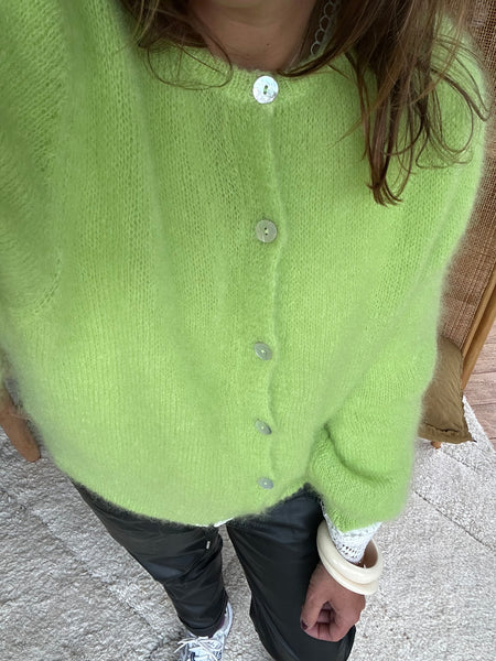 Gilet Joseph vert citron