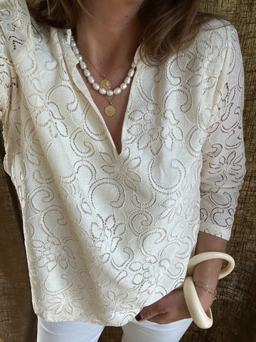 Blouse Pia écru